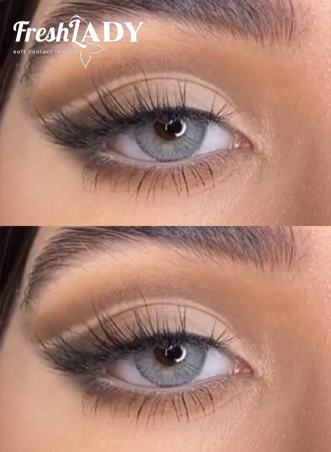 Freshlady Colored Contact Lenses Polaris 14.20mm Yearly Disposable for Daily Wear - Image 2